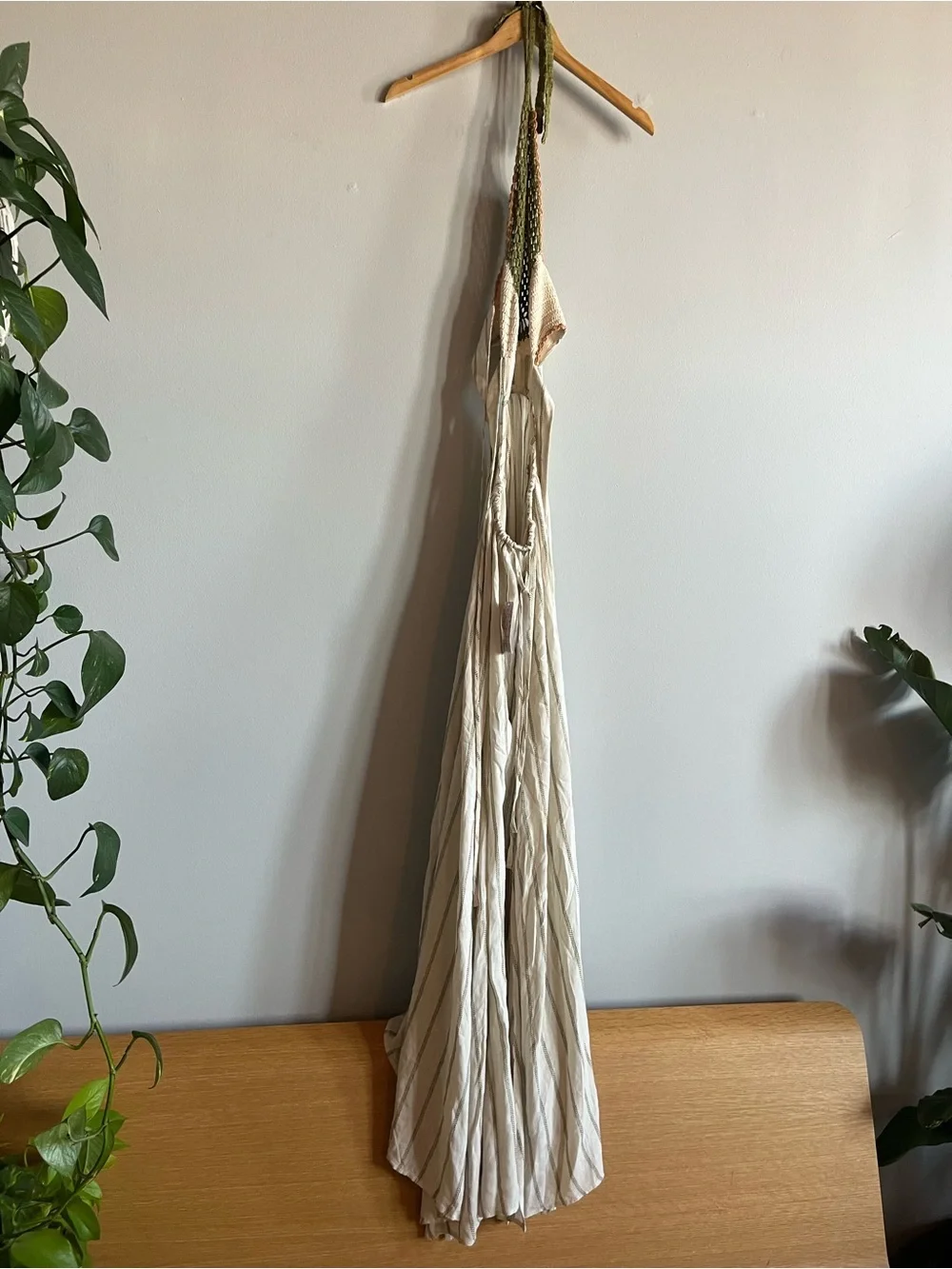 Free People Harper crochet maxi dress